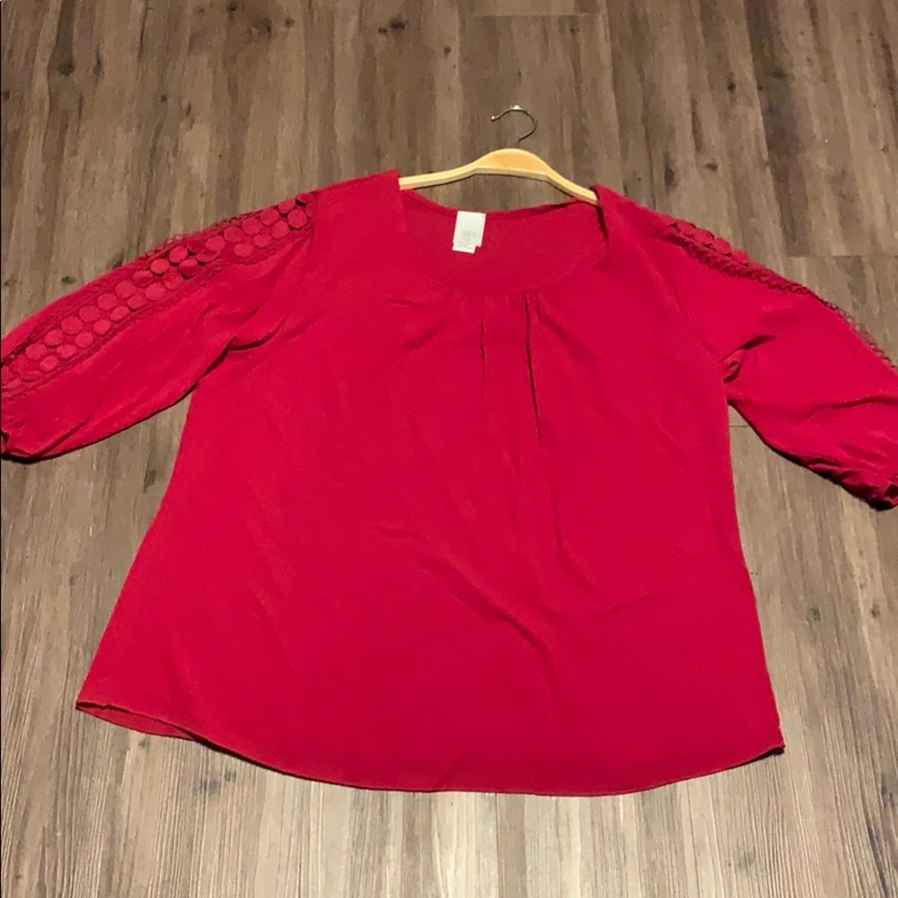 Rose Red blouse